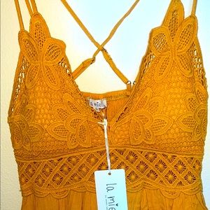 La Miel Dark Yellow Tank